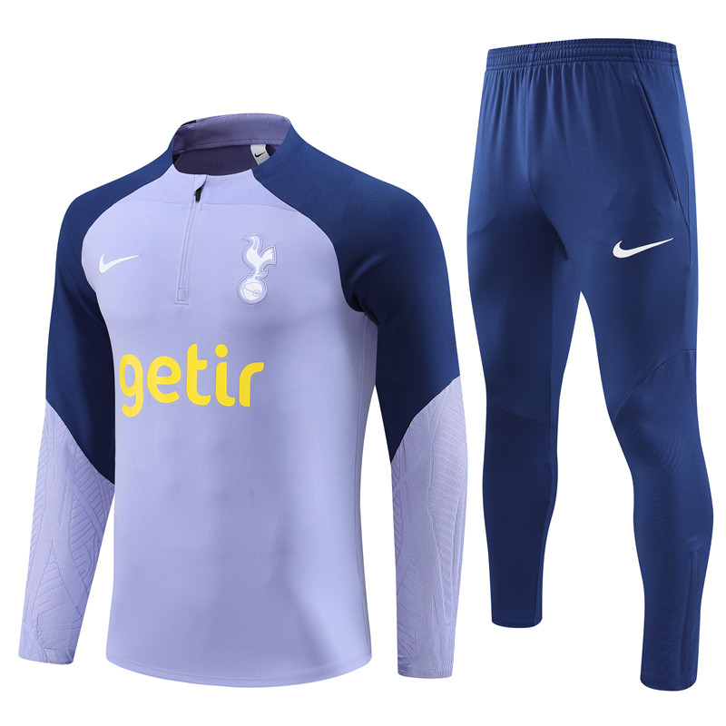 Tottenham Hotspur 23-24 Long Sleeve Training Set -Purple